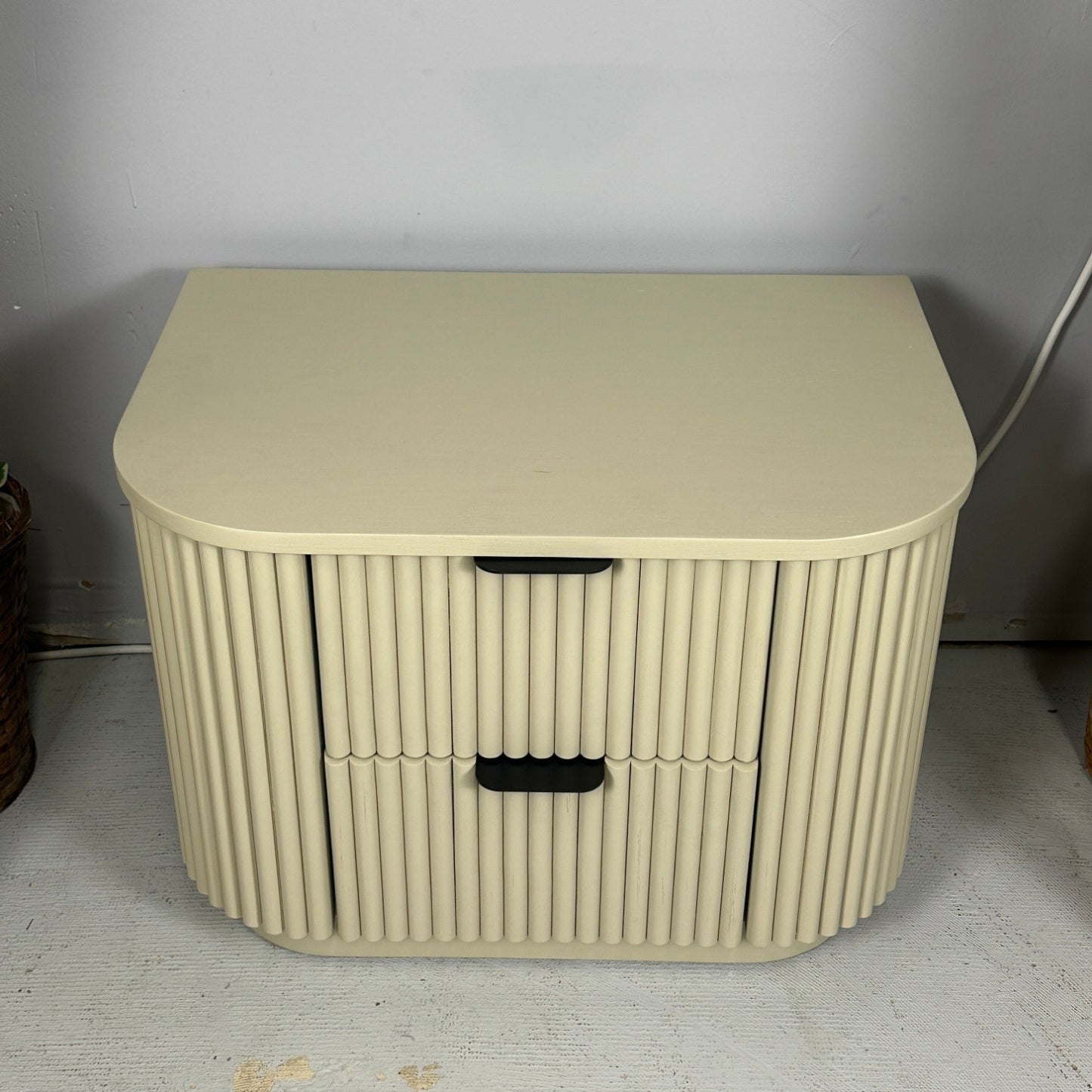 Rove Concepts Beige Athena Nightstands (Set Of Two)