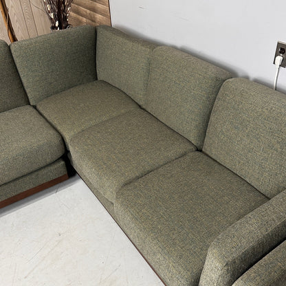 Ceni Hemlock Green Corner Sectional