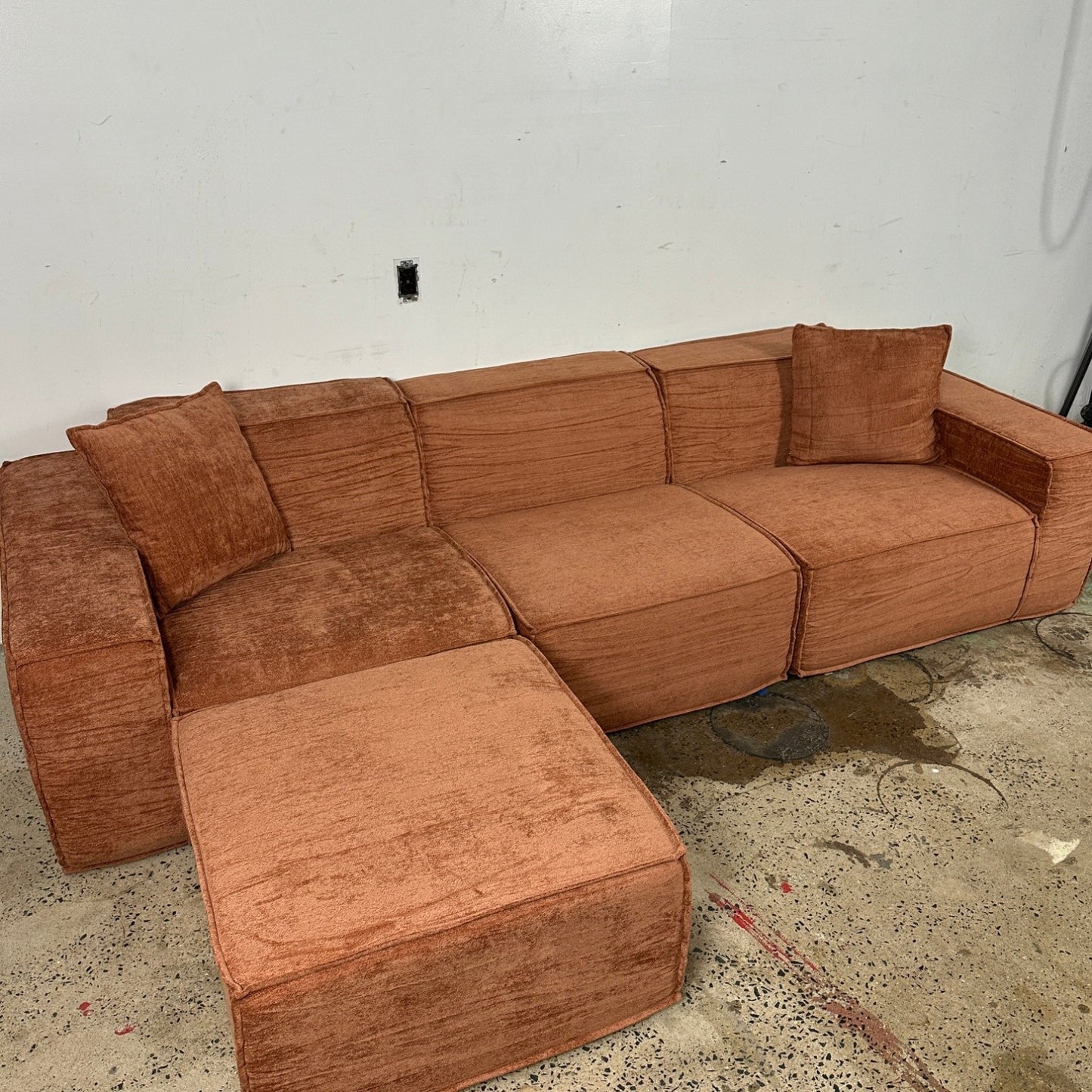 Rove Labs "M1 Sofa" Modular Sectional With Ottoman
