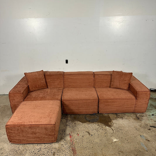 Rove Labs "M1 Sofa" Modular Sectional With Ottoman