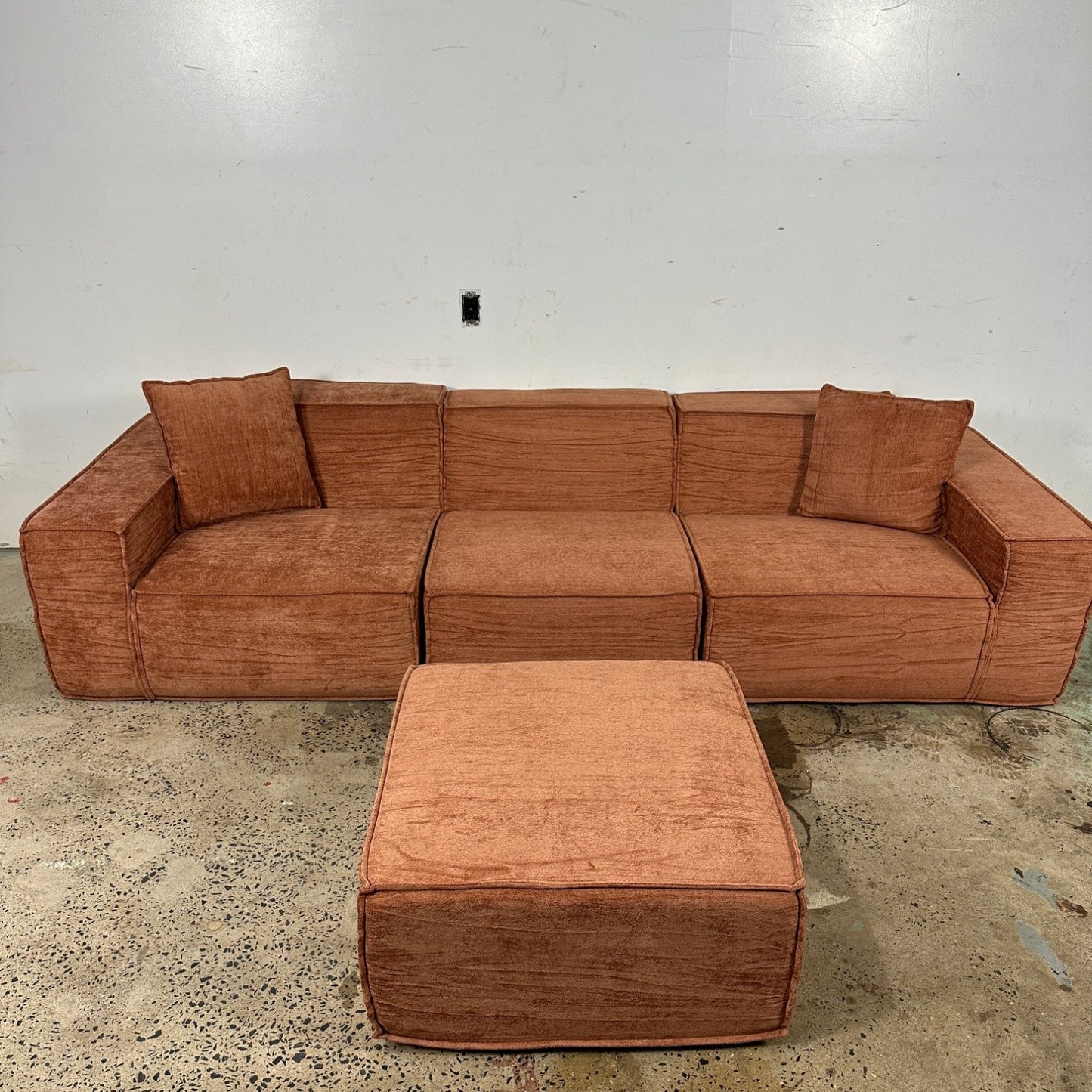 Rove Labs "M1 Sofa" Modular Sectional With Ottoman