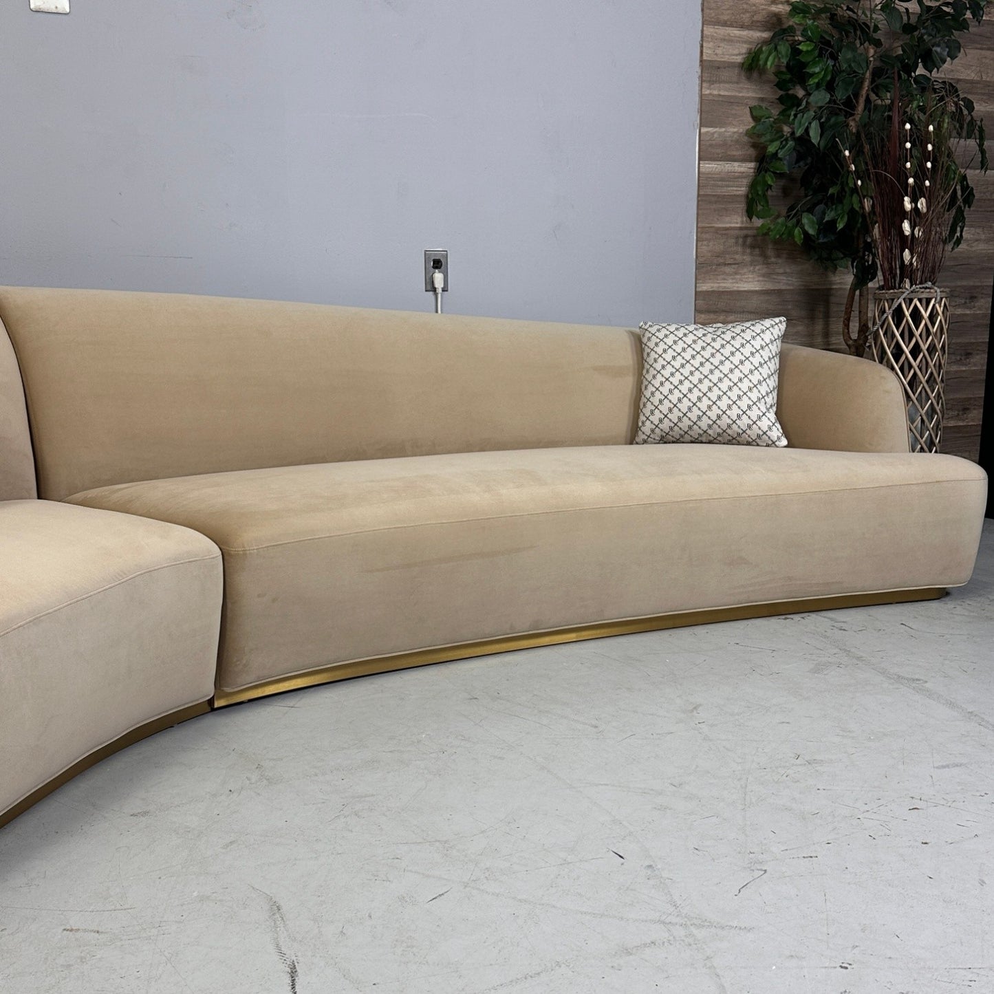 Rove Concepts "Reya" Curved Sectional