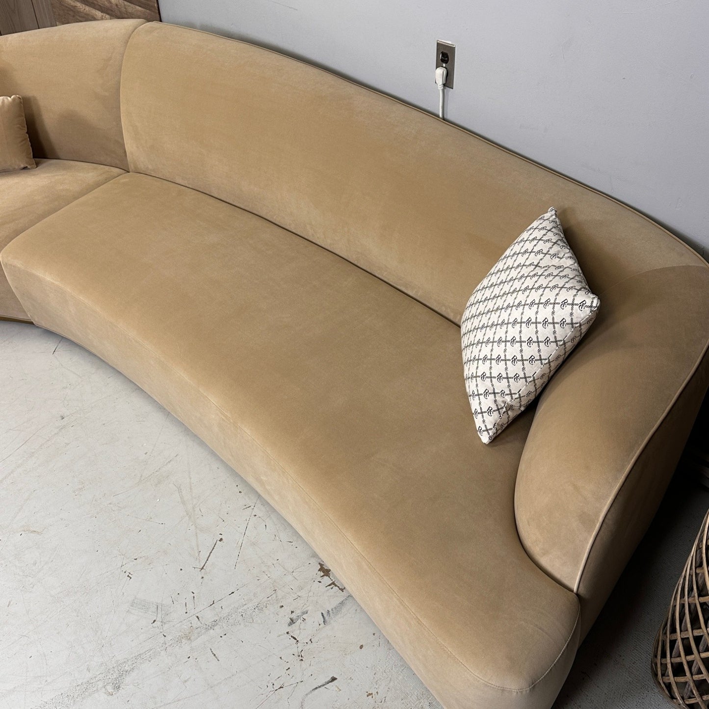 Rove Concepts "Reya" Curved Sectional