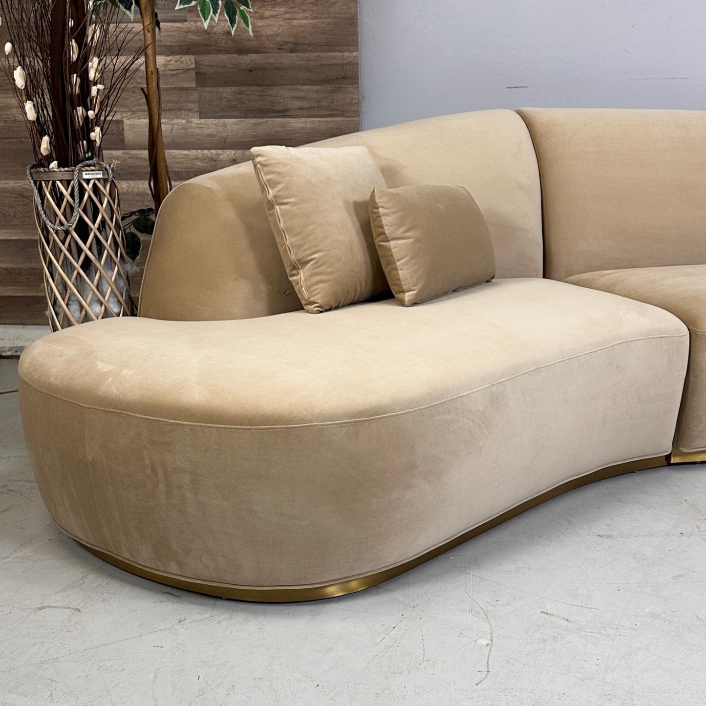 Rove Concepts "Reya" Curved Sectional