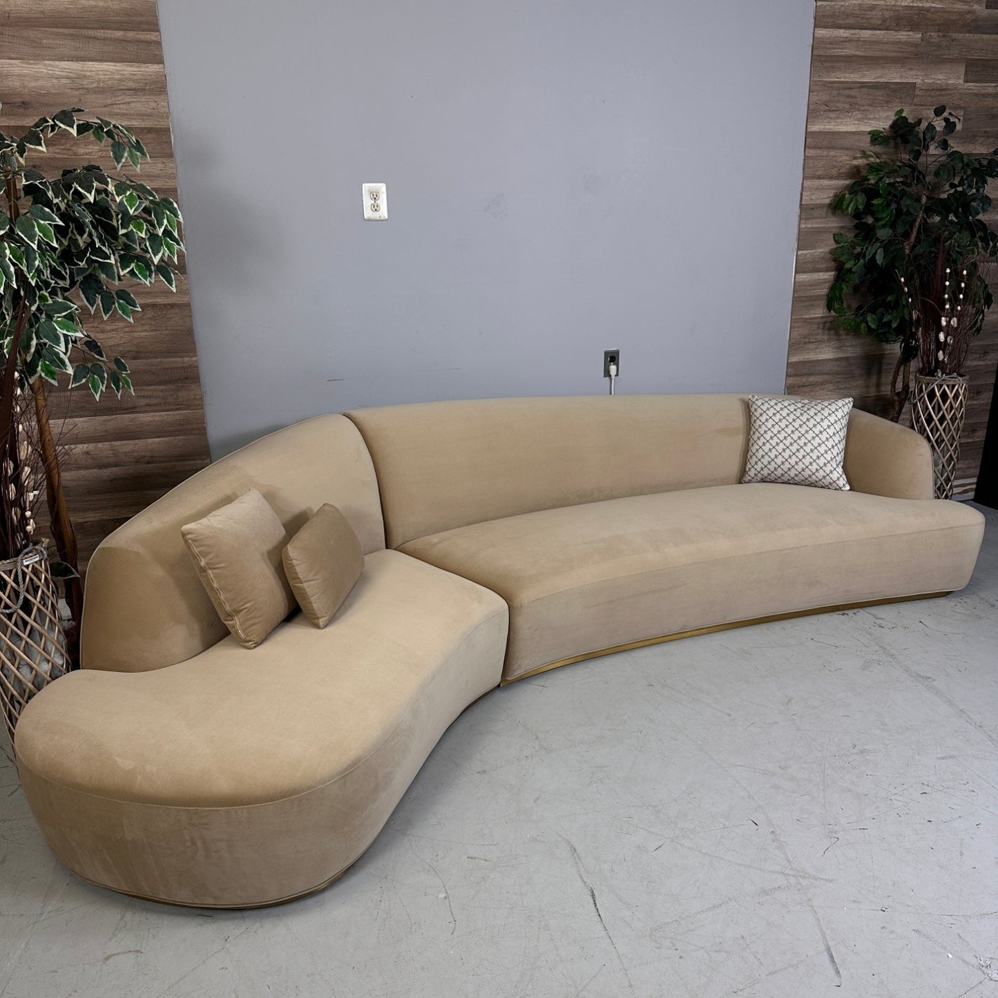 Rove Concepts "Reya" Curved Sectional