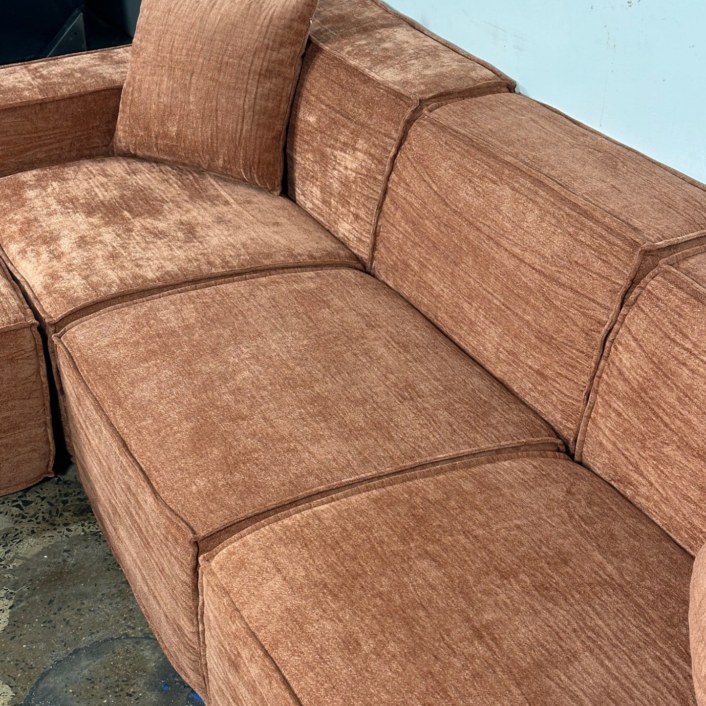 Rove Labs "M1 Sofa" Modular Sectional With Ottoman