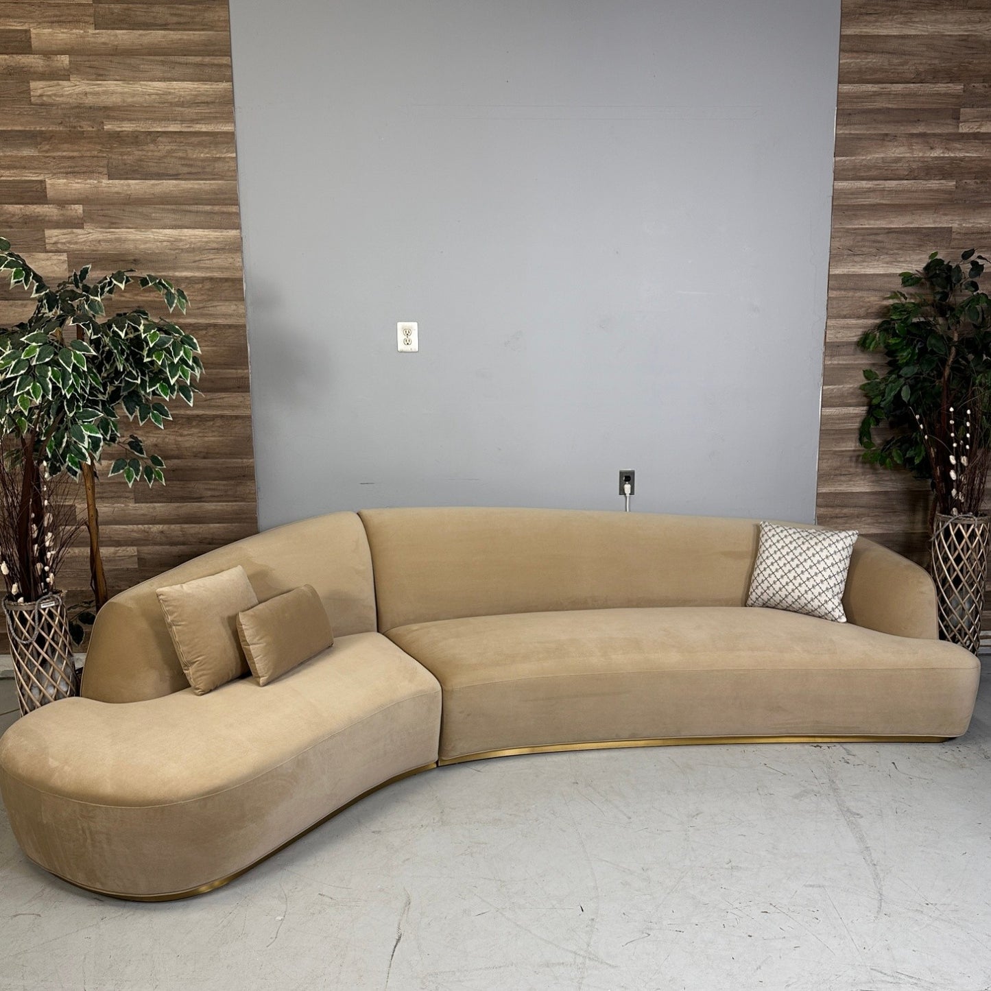 Rove Concepts "Reya" Curved Sectional