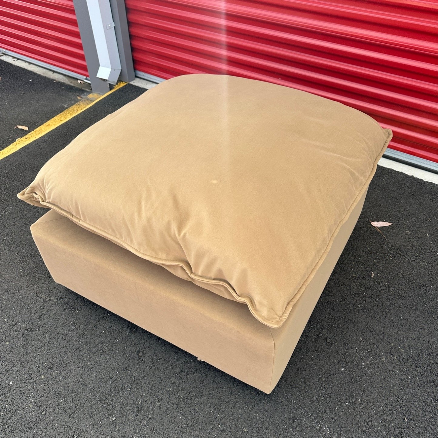 Albany Park Camel Ottoman