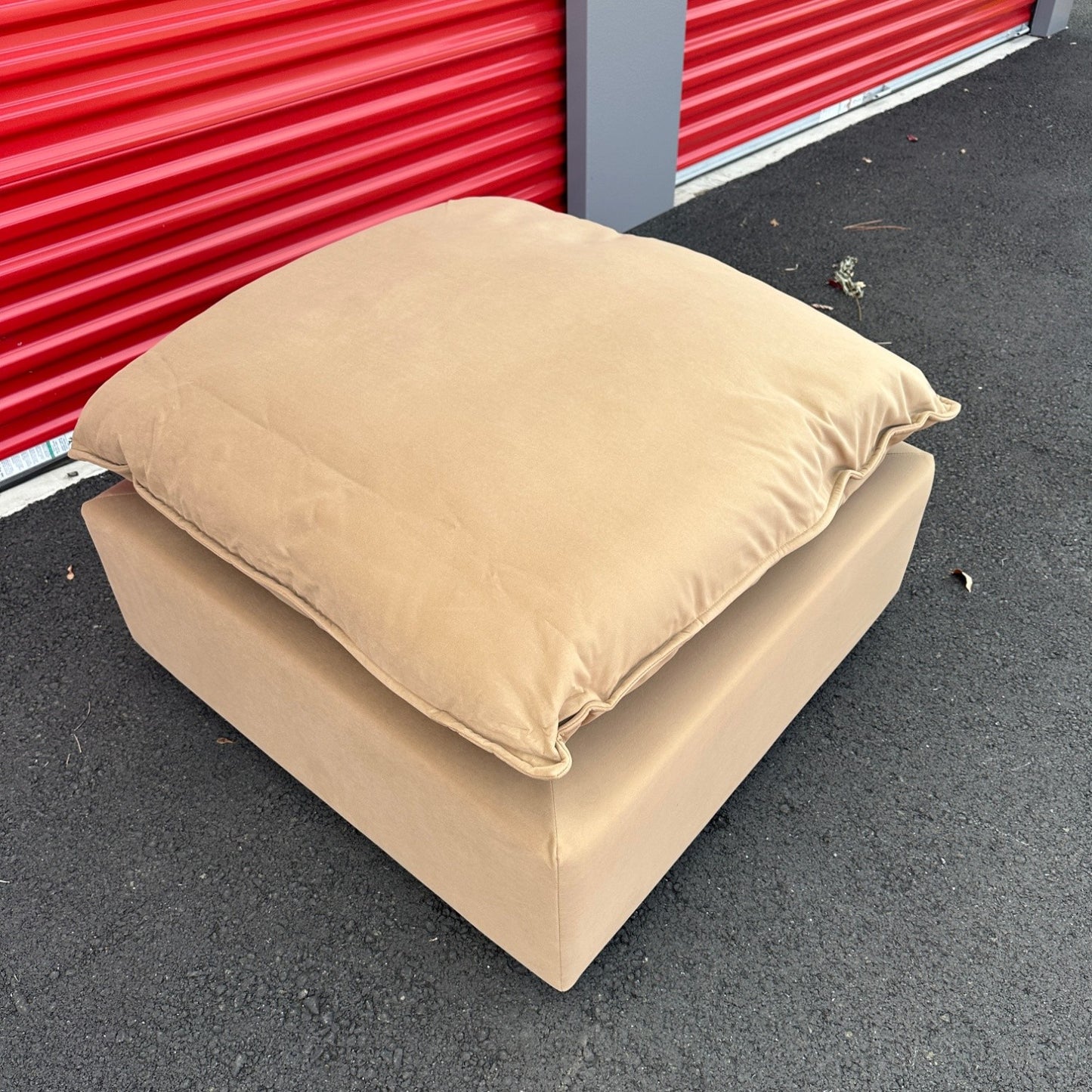 Albany Park Camel Ottoman