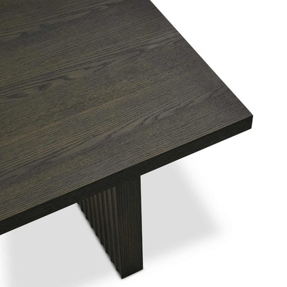 Castlery Sloane Dining Set (Table + Bench + 6 Leather Chairs)