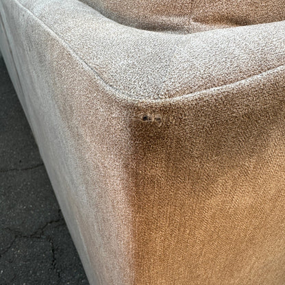 Grey L-Shaped Sectional with Pull-Out Bed