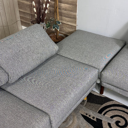 Grey Burrow Range 5-Piece Modular Sectional