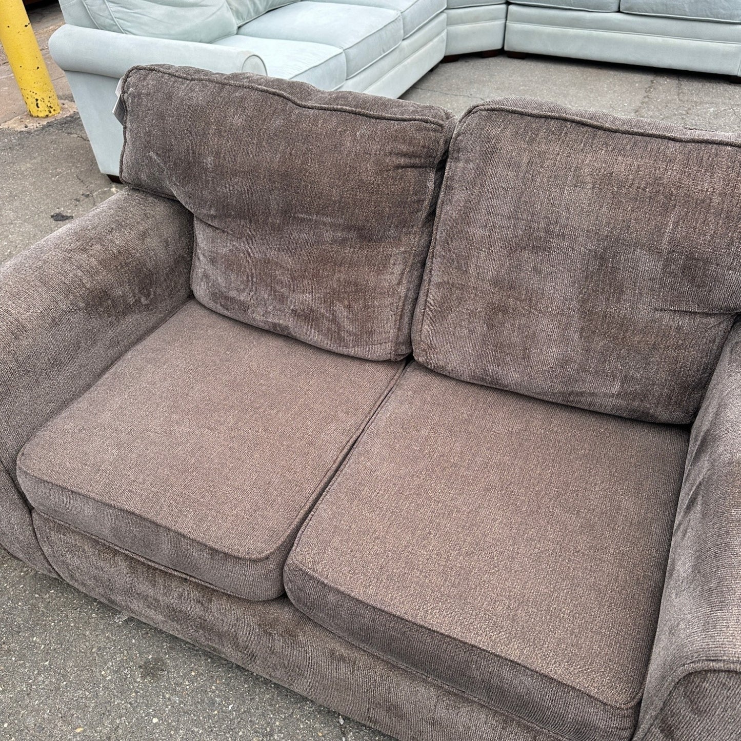 Brown Sofa & Loveseat Set
