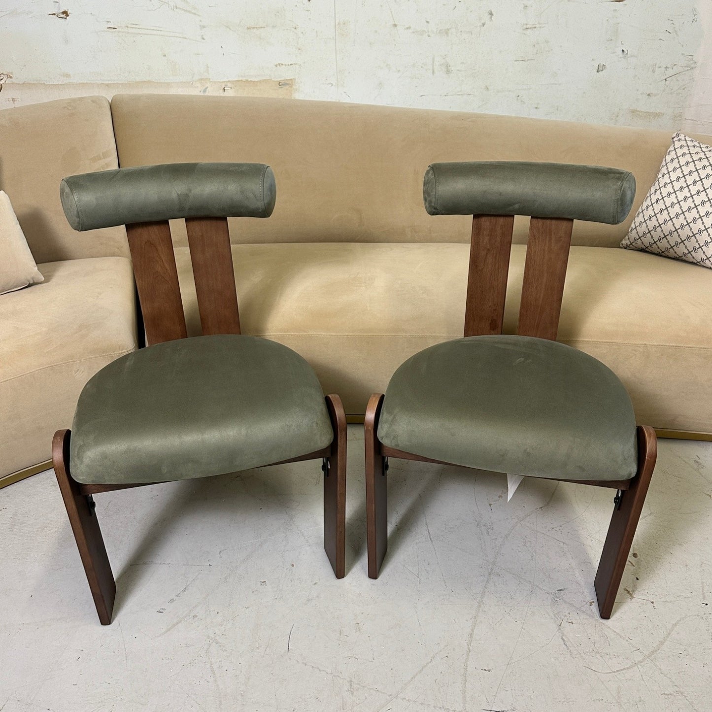 Tola Dining Chair in Sage Green (4 Available)