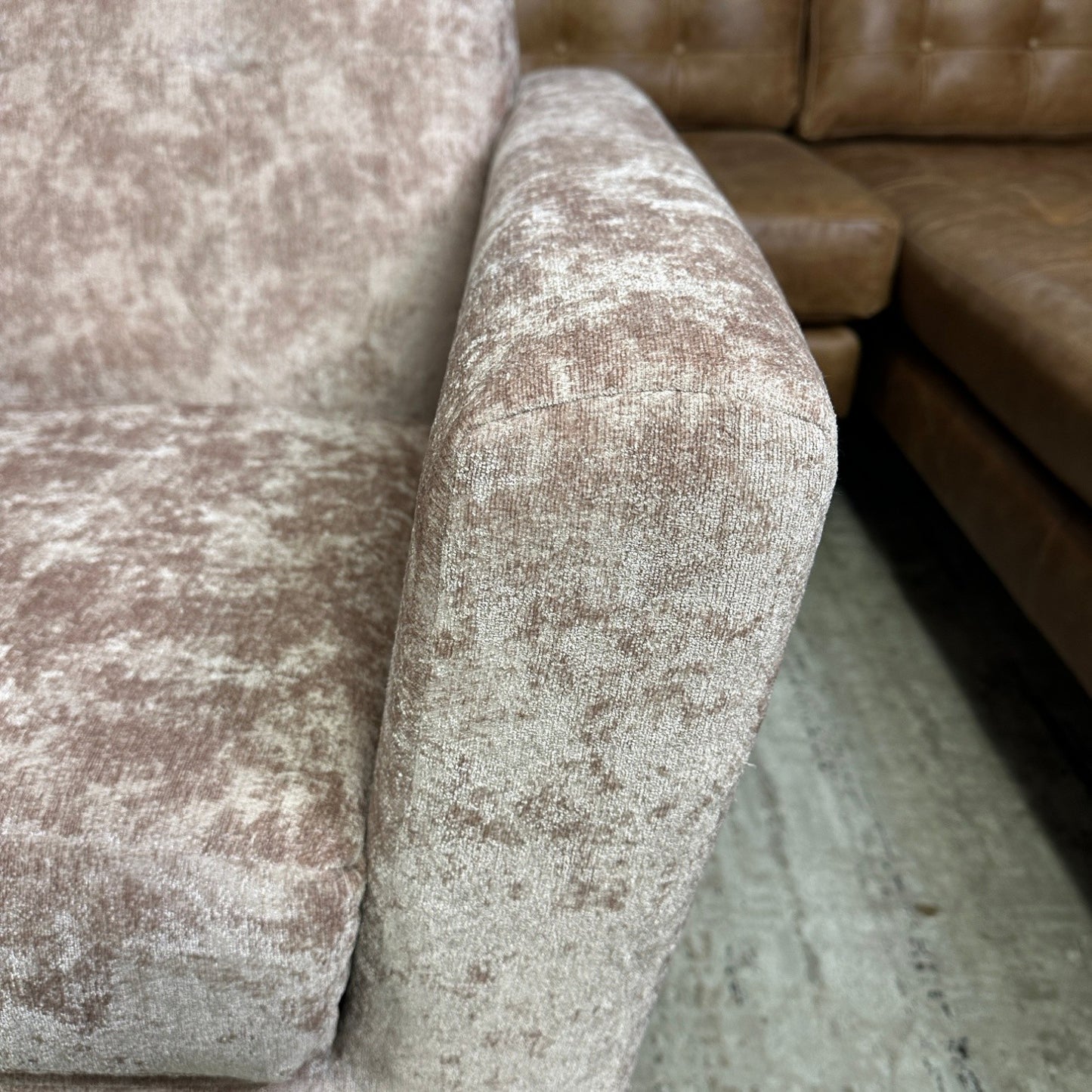 Pink Joybird Hughes Apartment Chair