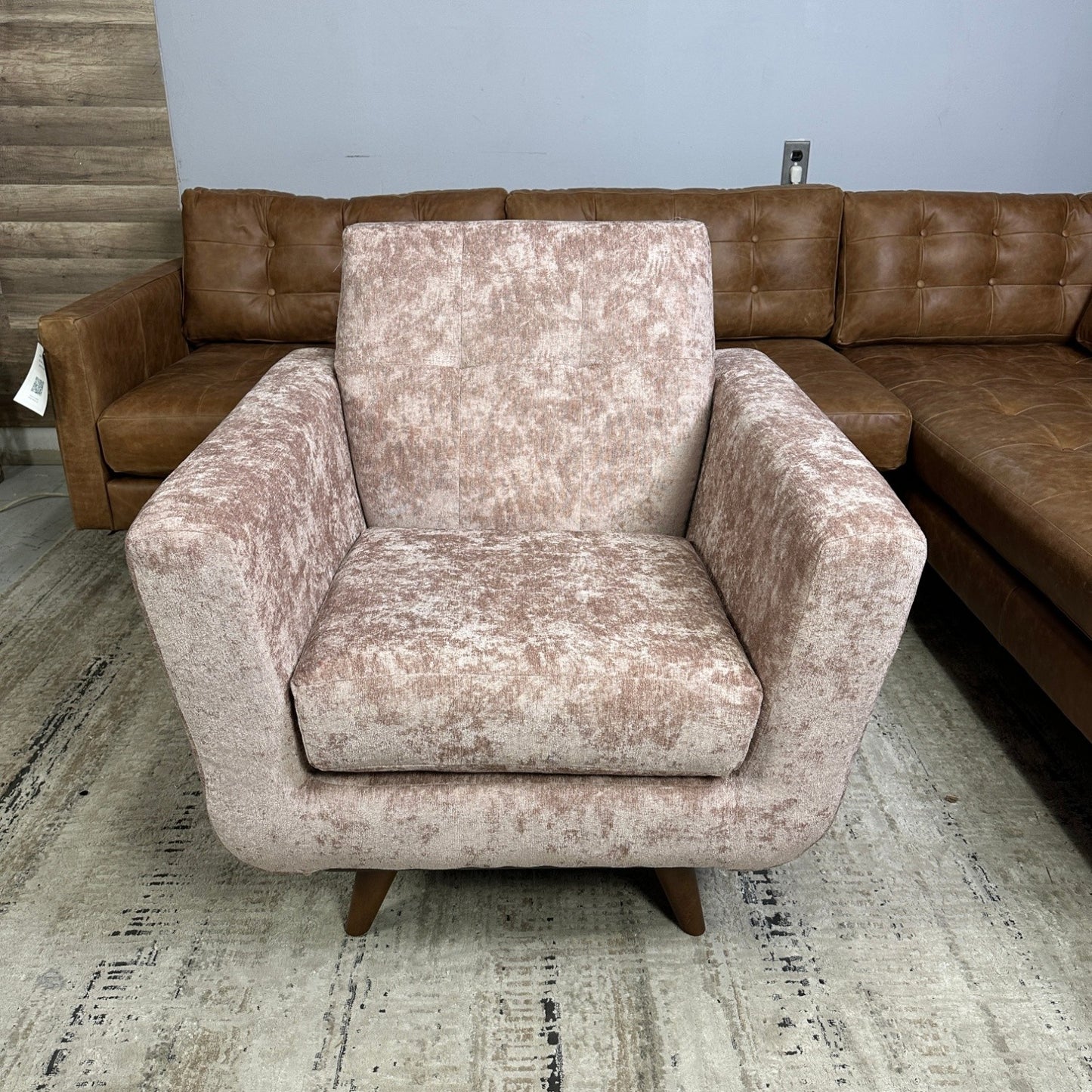 Pink Joybird Hughes Apartment Chair