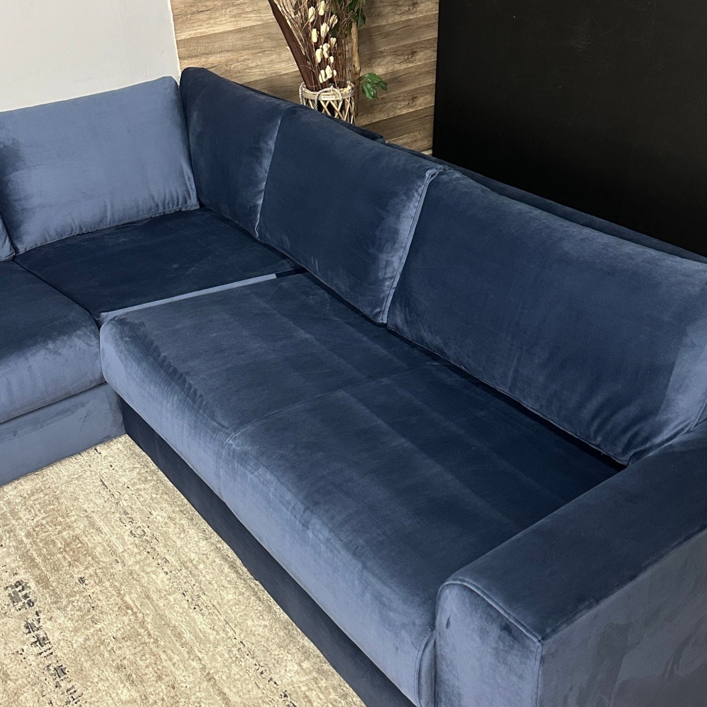 Sabai Elevate Blue Sectional