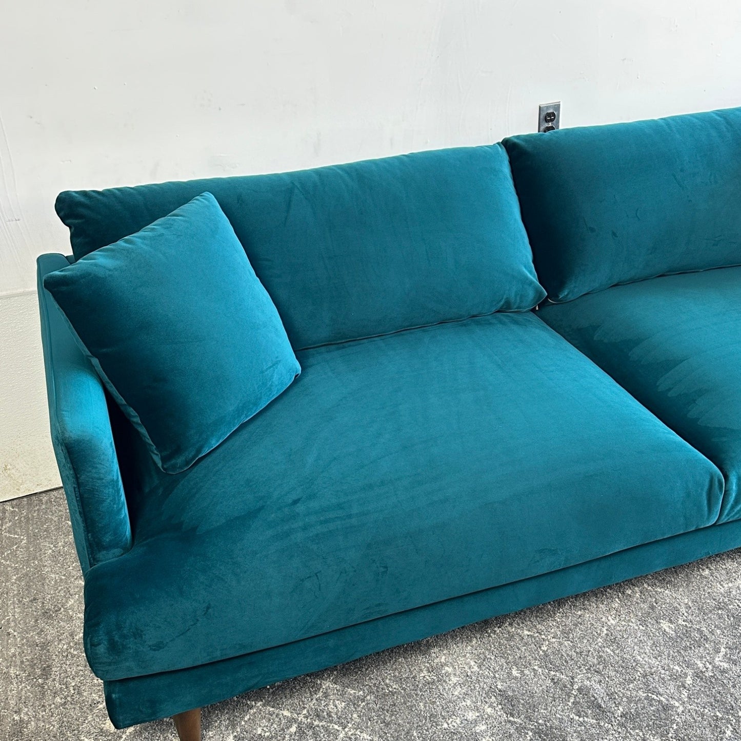 Joybird Blue Lewis Grand Sofa