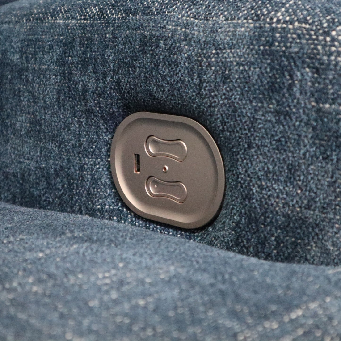 Blue 7-Piece Recliner Sectional From Ashleys