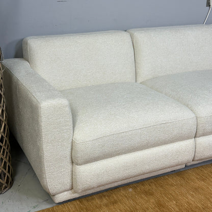 Cream 5-Piece Modular L Sectional