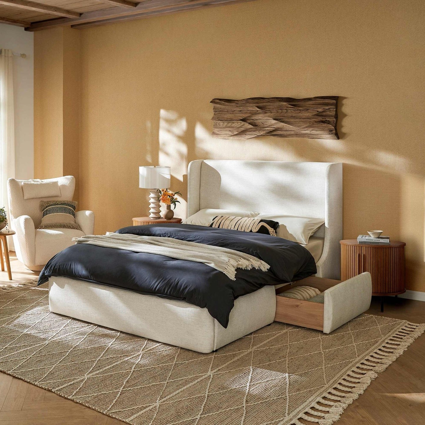 Castlery Dalton Storage Bed (NEW)!