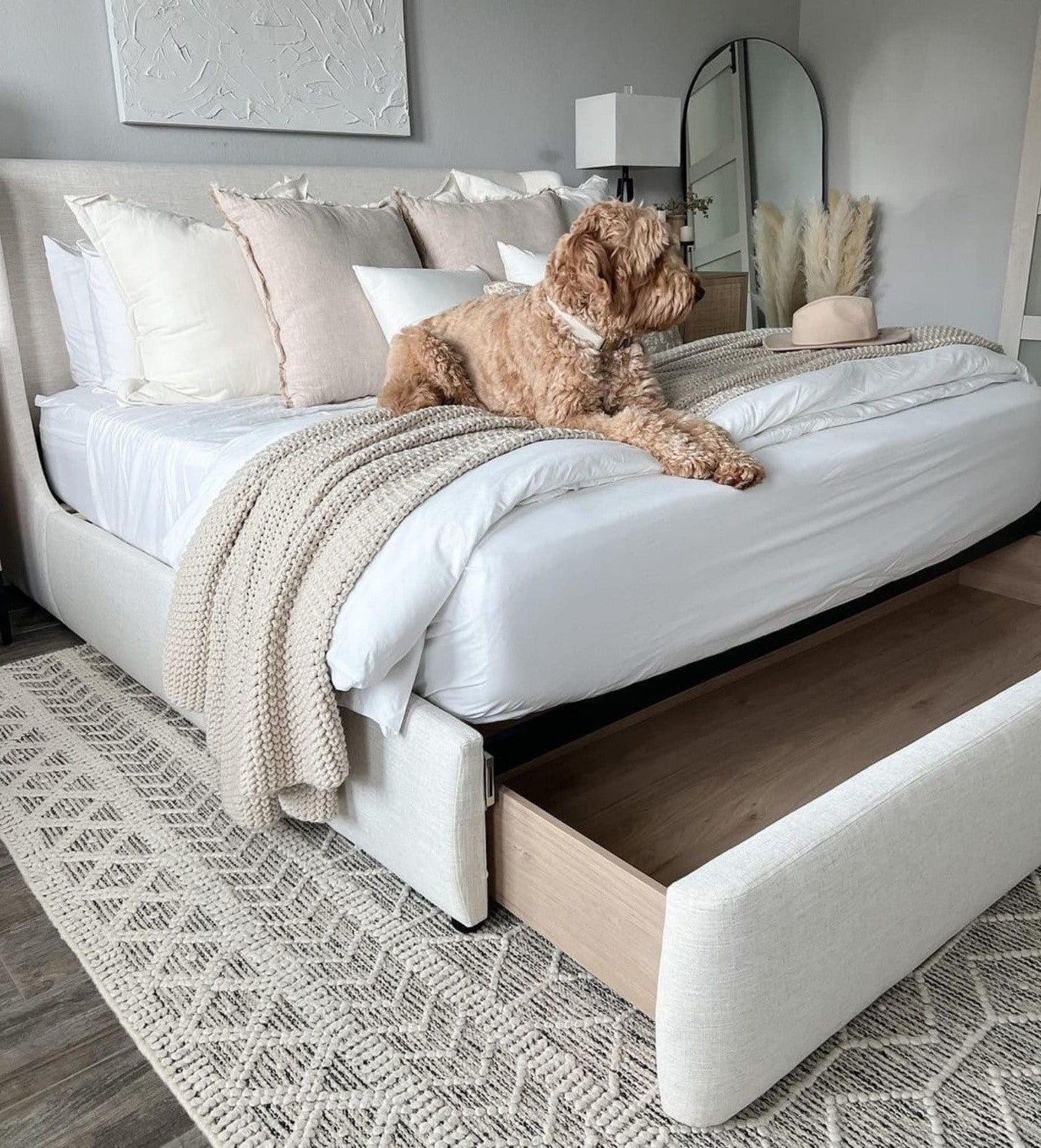 Castlery Dalton Storage Bed (NEW)!