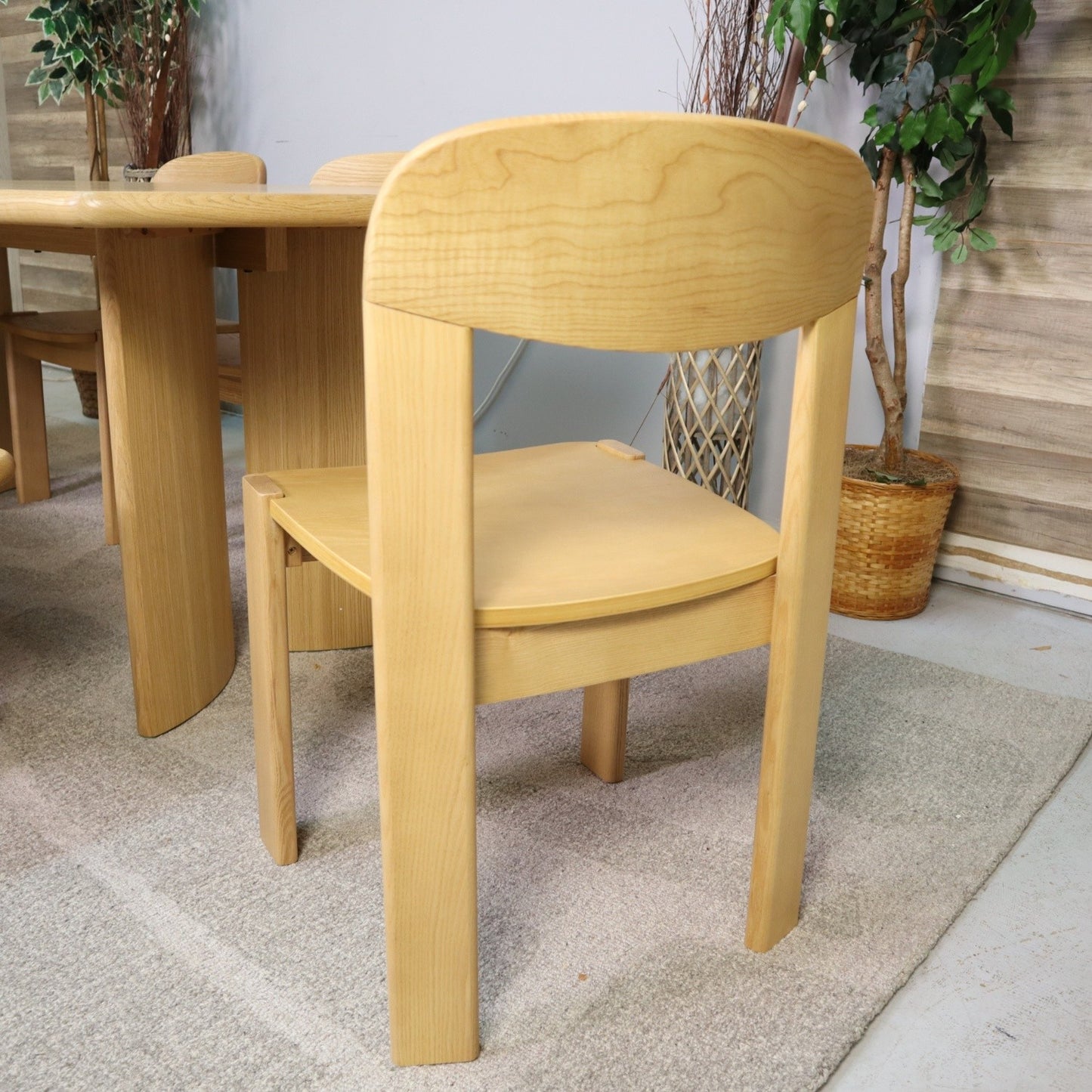 Castlery Posey Dining Table With Bench & Chairs