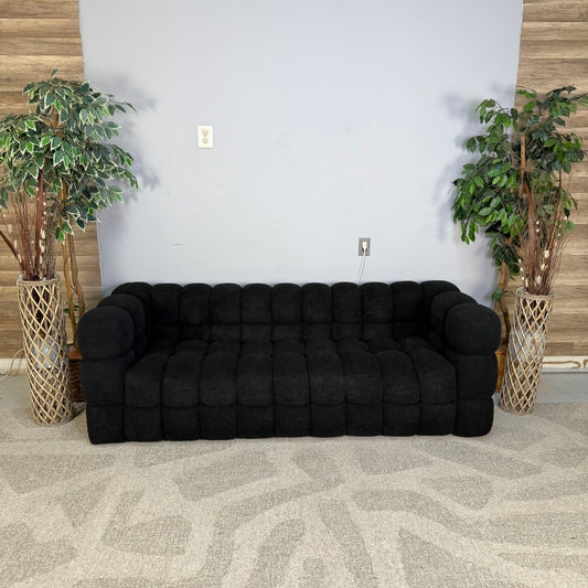 Black Bubble Modern Sofa