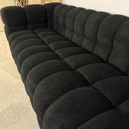 Black Bubble Modern Sofa