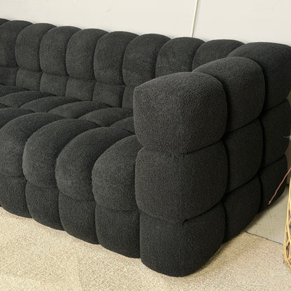 Black Bubble Modern Sofa