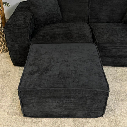 Black Rove Labs M1 Sofa Loveseat With Ottoman