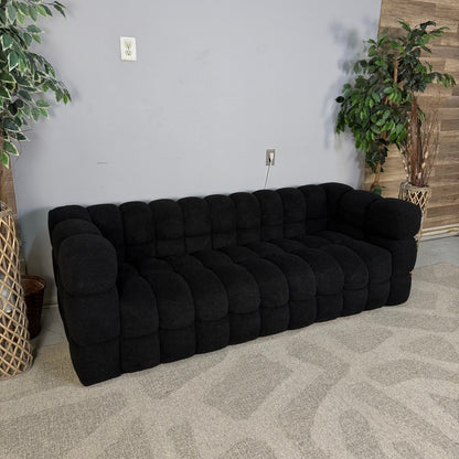 Black Bubble Modern Sofa