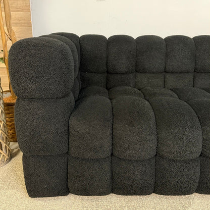 Black Bubble Modern Sofa