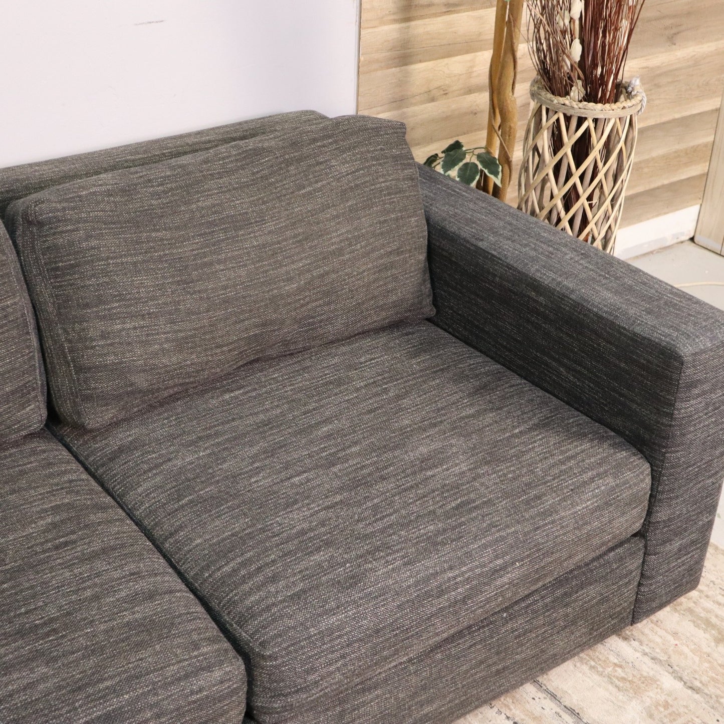 Grey West Elm Urban Sectional