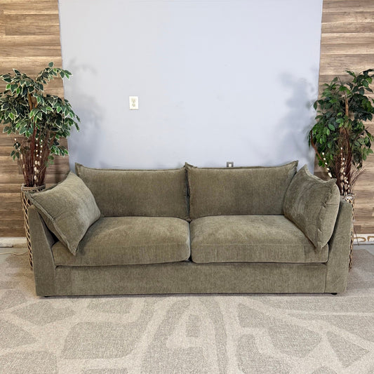 Joybird Wilder Olive Green Sofa