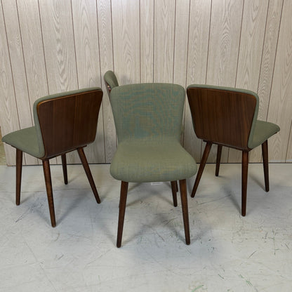 2 Article Sede Green Dining Chairs