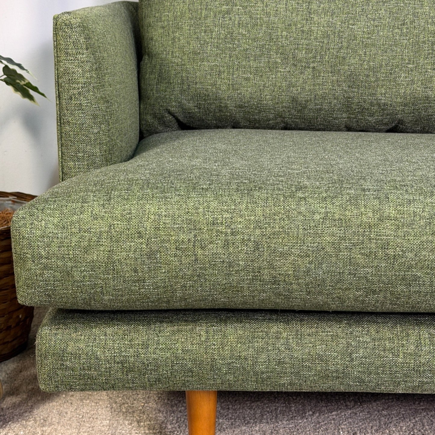 Article Burrard 67" Green Loveseat