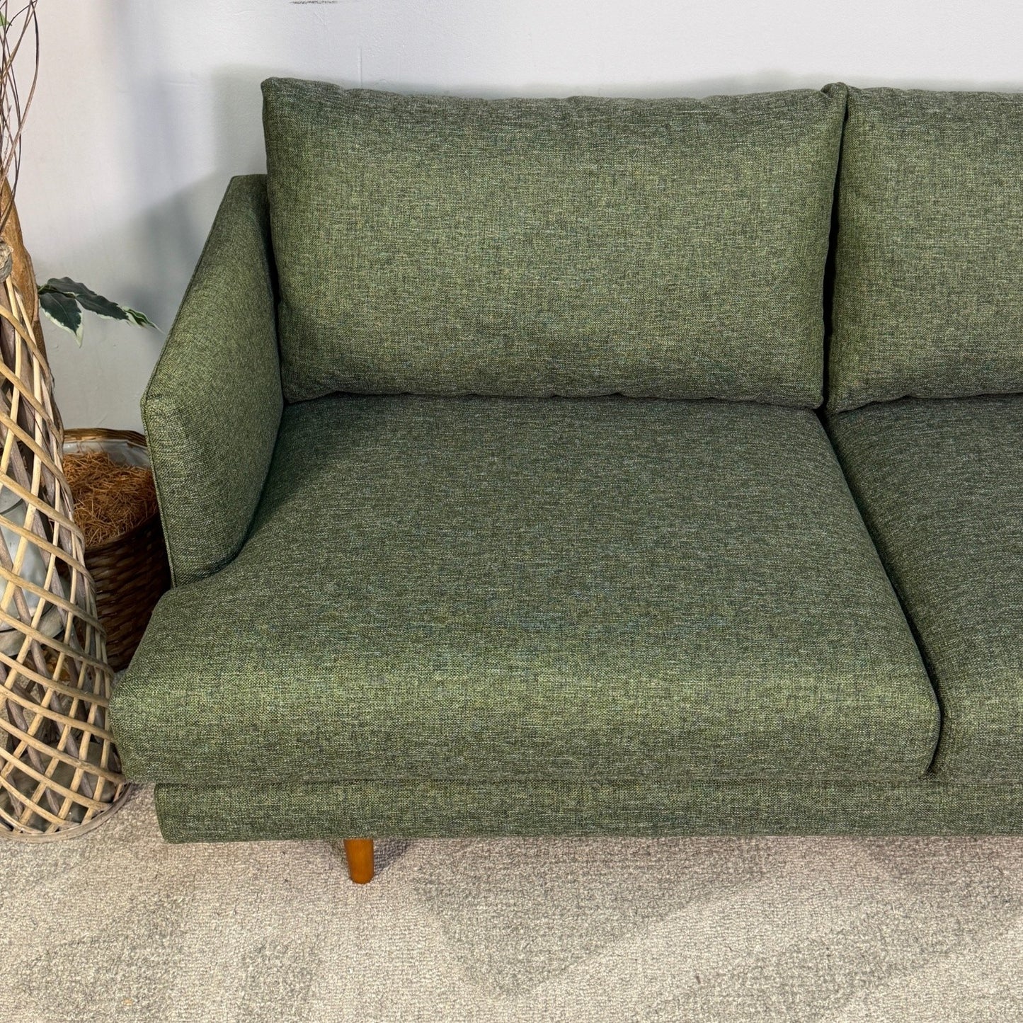 Article Burrard 67" Green Loveseat