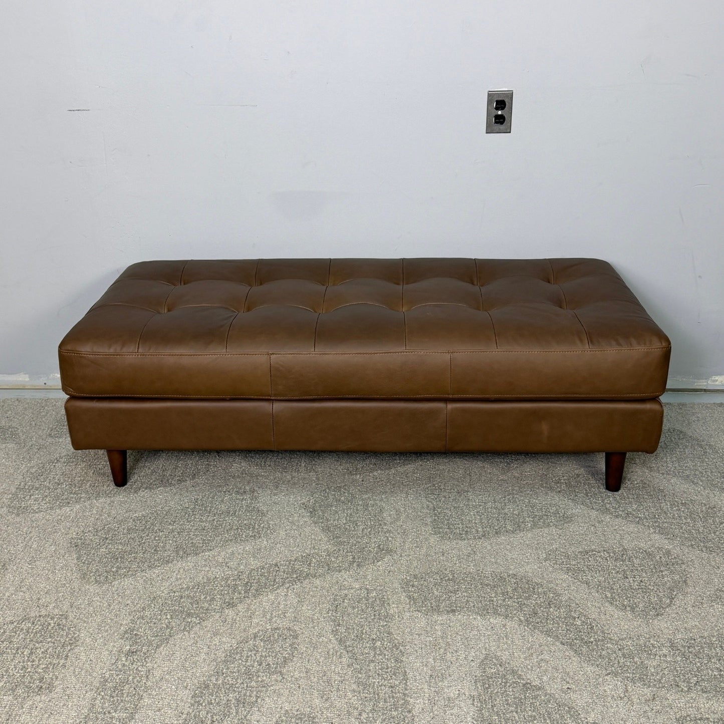 Article Sven 56" Tufted Leather Bench