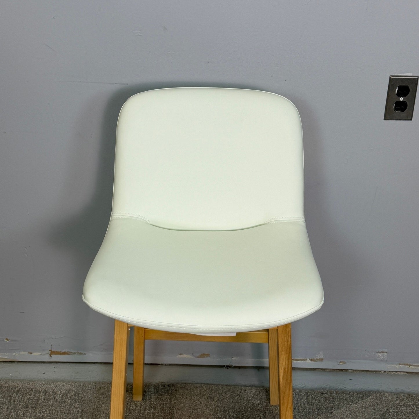 3 Rove Concepts Leather Aubrey Counter Stools