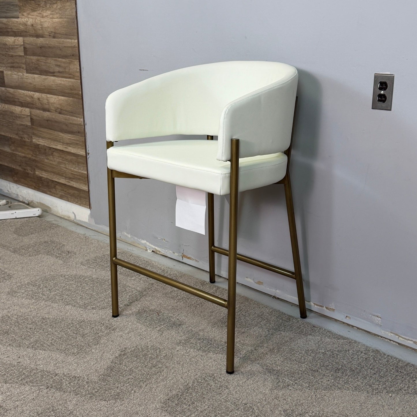 4 Rove Concepts Leather Solana Counter Stools