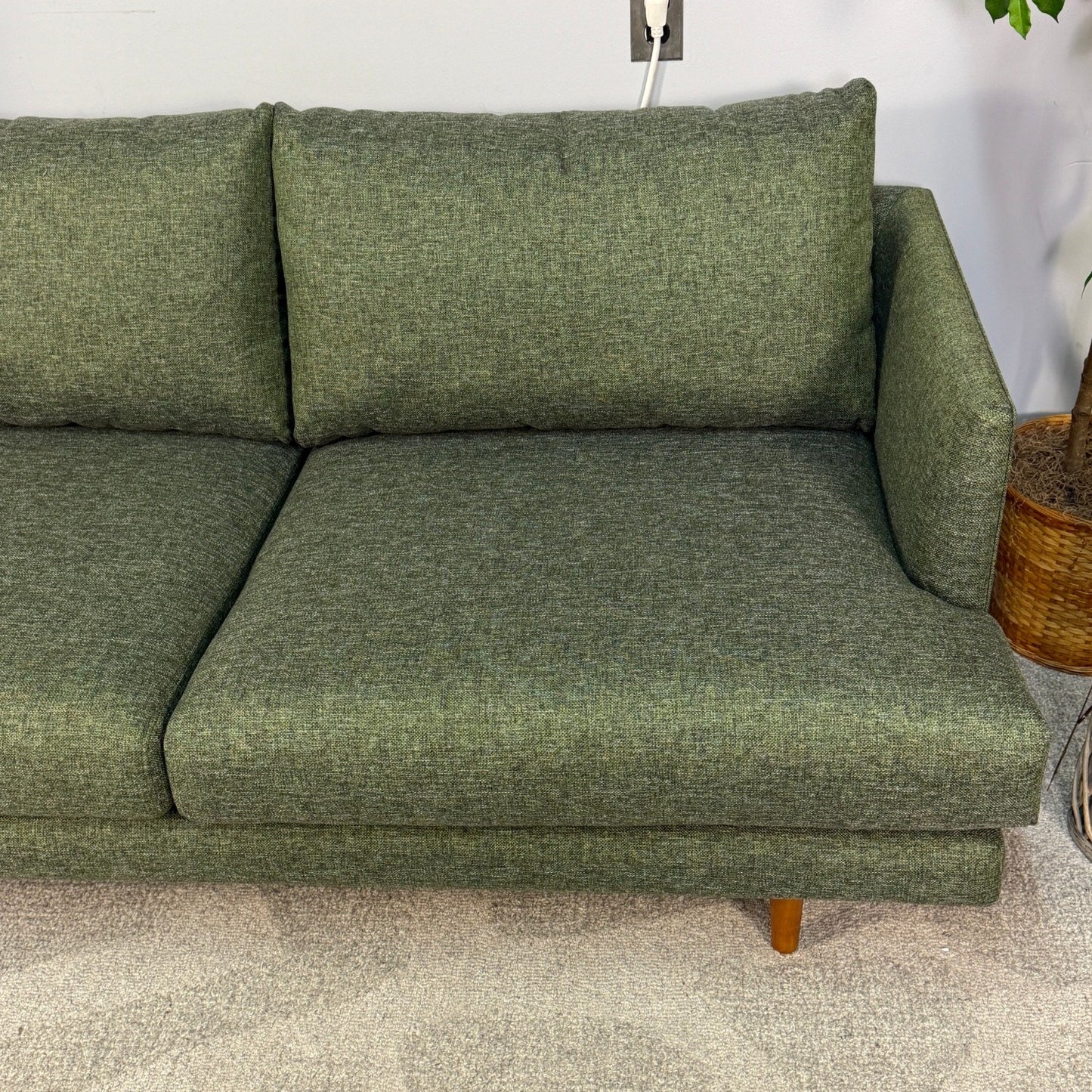 Article Burrard 67" Green Loveseat