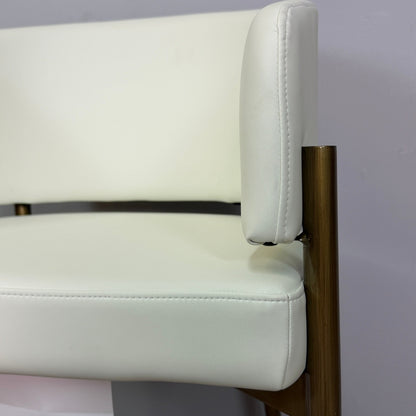 4 Rove Concepts Leather Solana Counter Stools