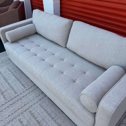 Article Sven 88" Tufted Sofa Bed - Ratine Buff