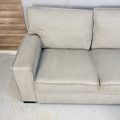 Grey Sectional With Sleeper & Storage