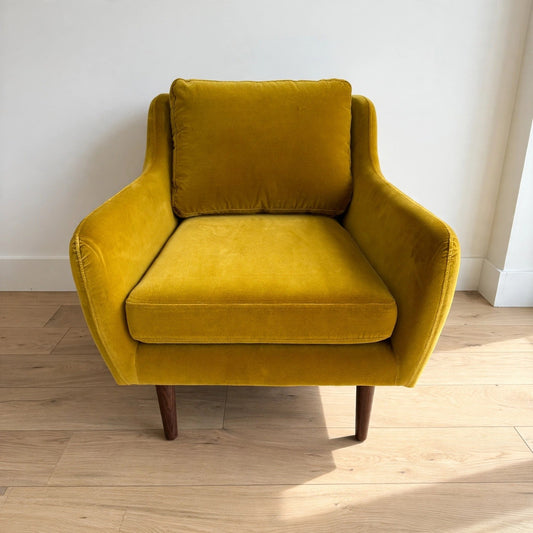 Article "Matrix" 30.5" Velvet Lounge Chair