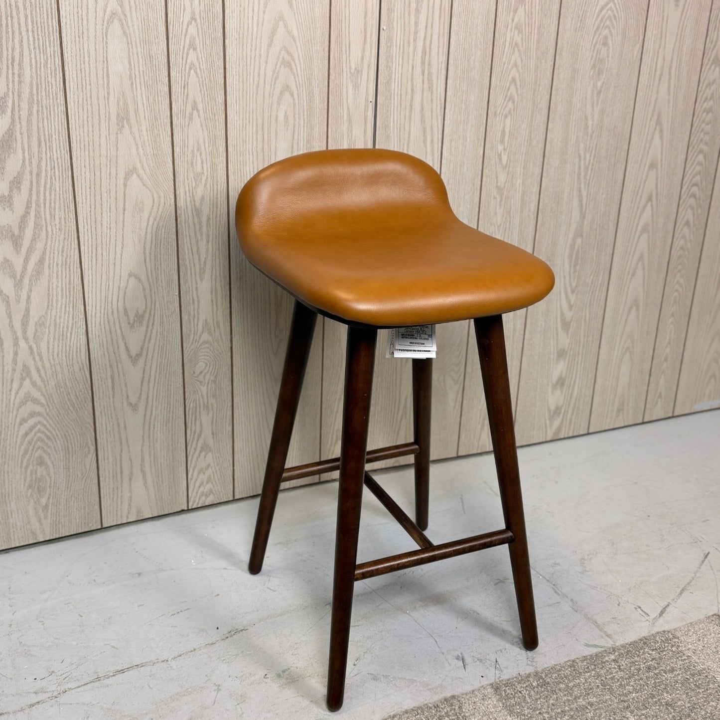 4 Article Sede Leather Counter Stools
