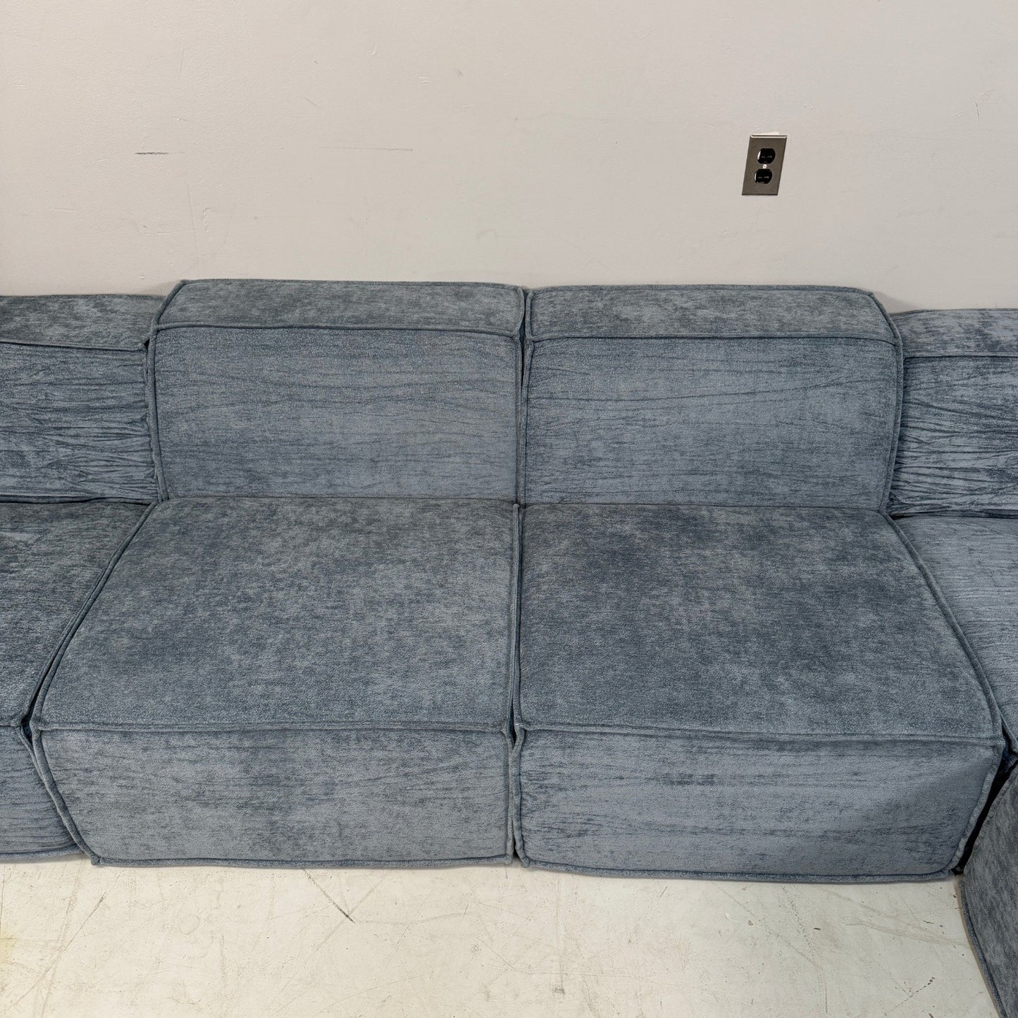 Rove Labs "M1" Blue 5-Piece Modular Sectional