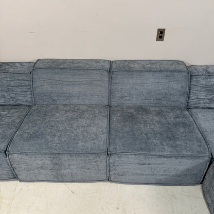 Rove Labs "M1" Blue 5-Piece Modular Sectional