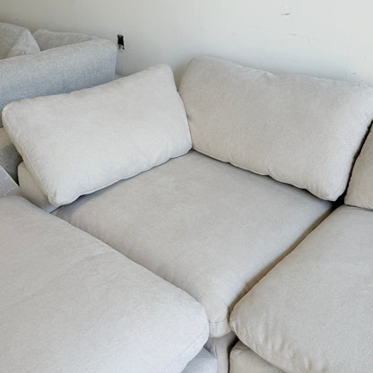 Beige Modular Cloud Couch